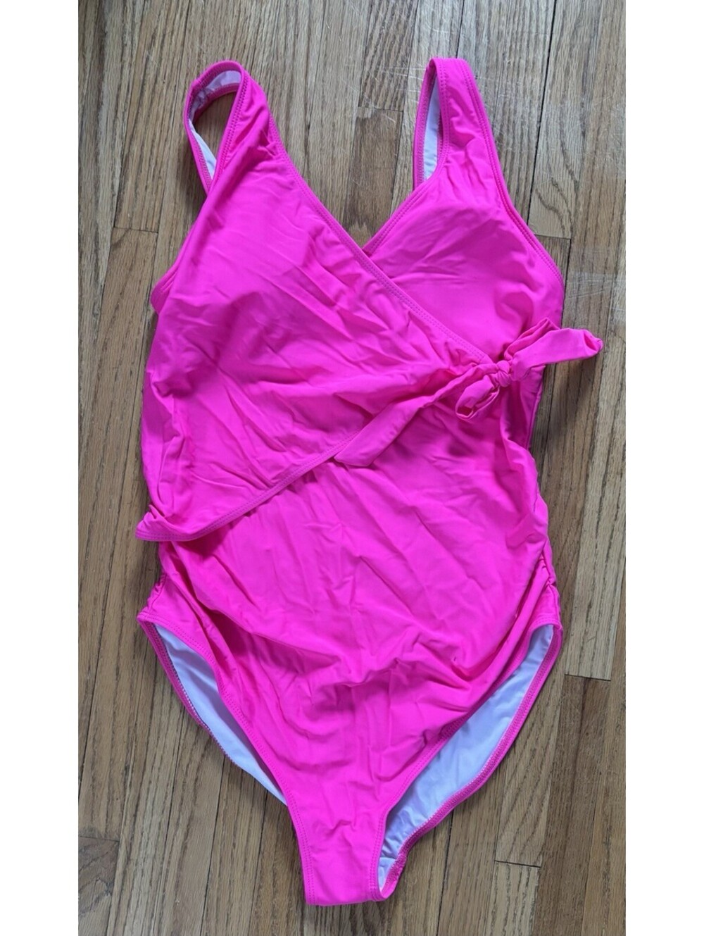 S Hot Pink Summer Mae One Piece Swimsuit NWT